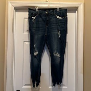 Judy Blue Destroyed Shark Bite 20W